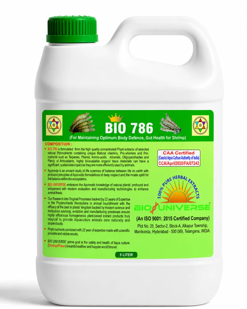 BIO 786 — Optimum Body Defence & Gut Health